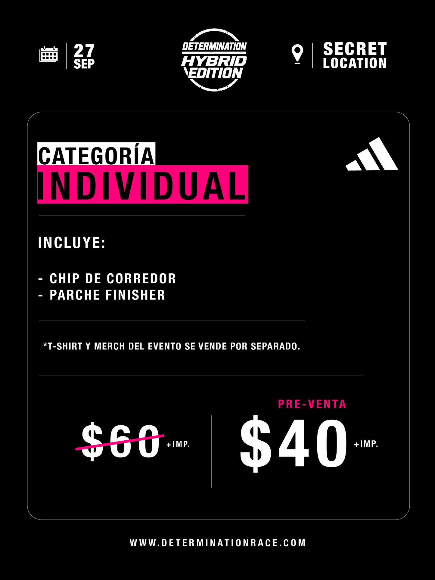 Categoría Individual