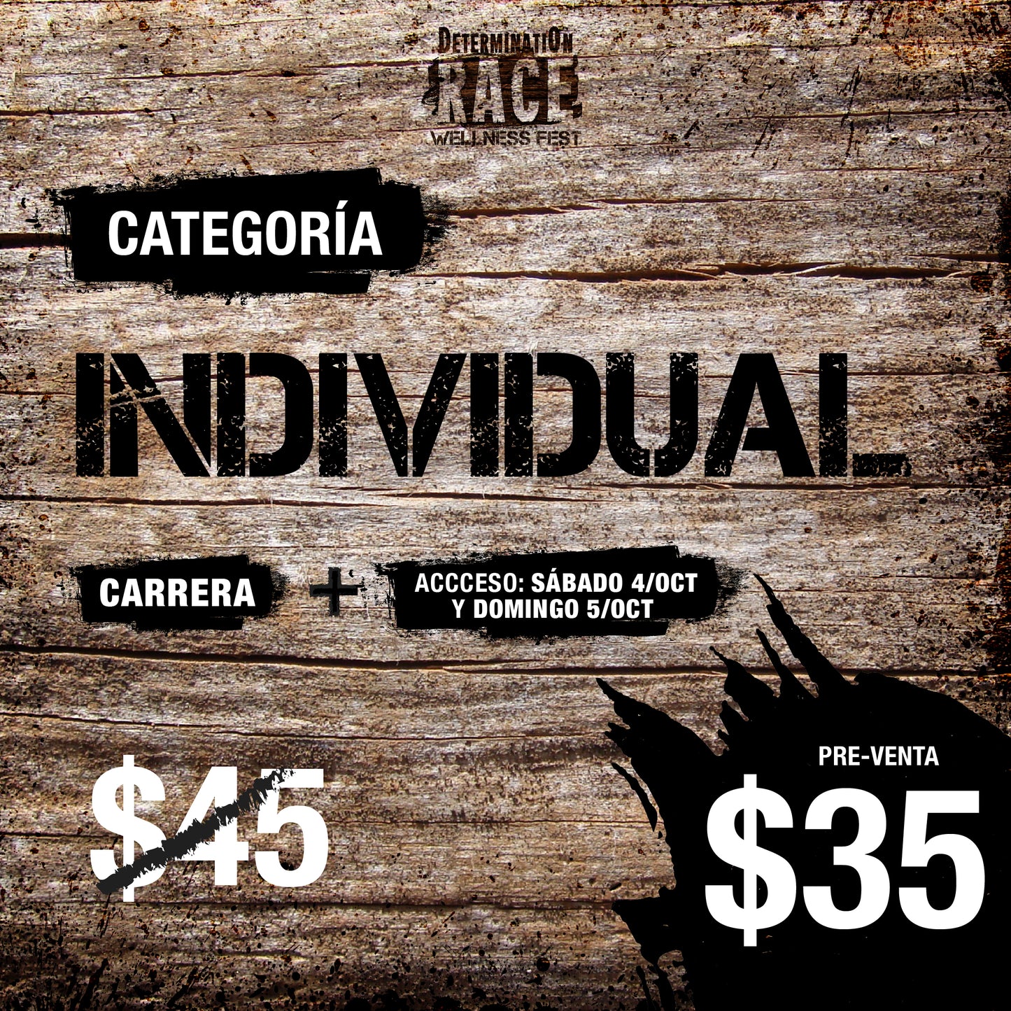 🏃‍♂️ Categoría Individual