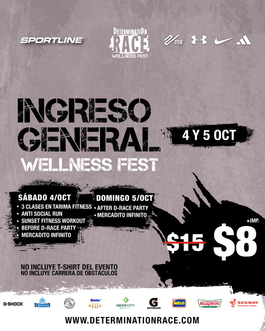 🎟️ Entrada General –  DRace Wellness FEST 2025